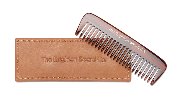 New in // Acetate beard comb
