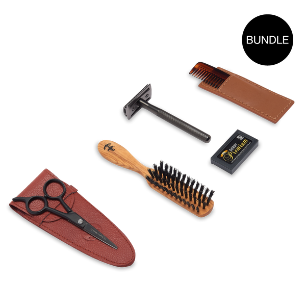 Beard Grooming Accessories Bundle