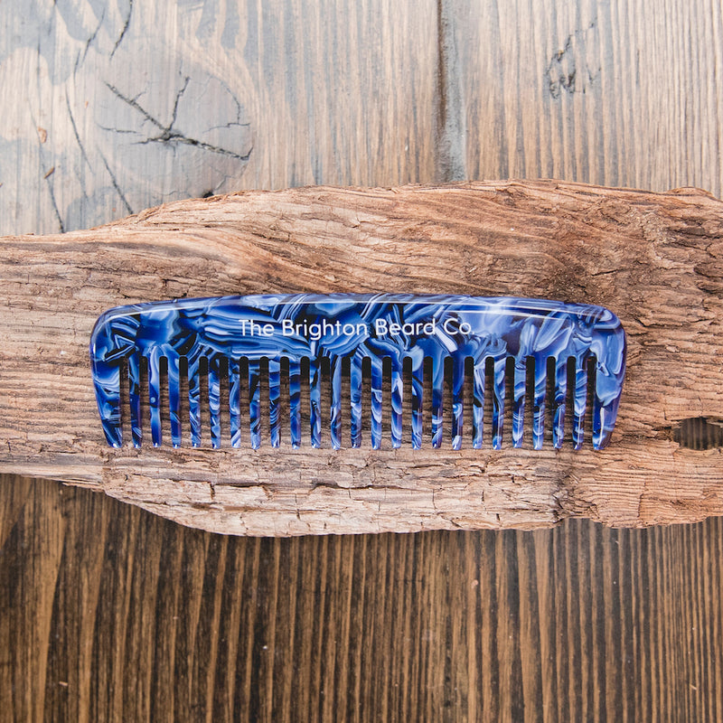 Mr Blue Sky Acetate Beard Comb