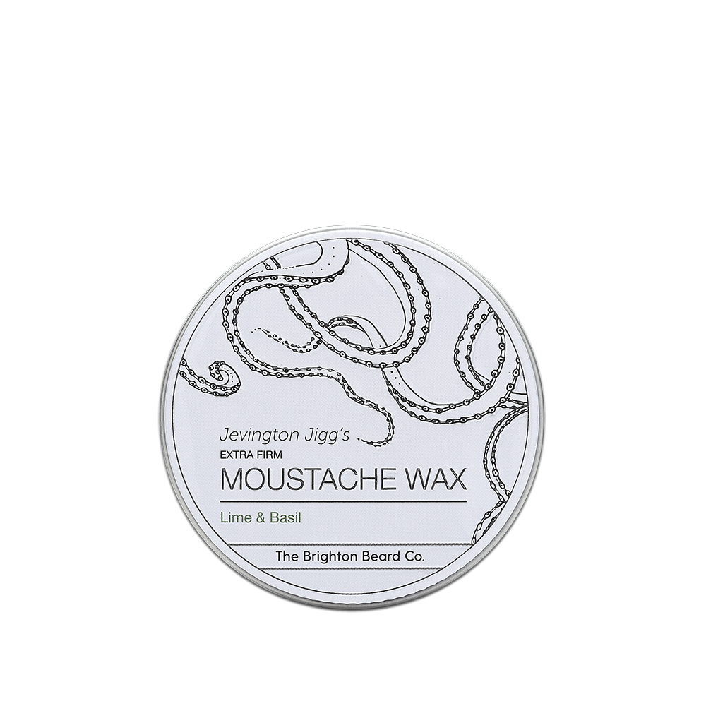 Jevington Jigg's Extra Firm Moustache Wax The Brighton Beard Co.